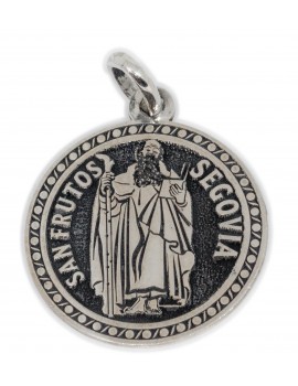 San Frutos Segovia - medalla redonda grande