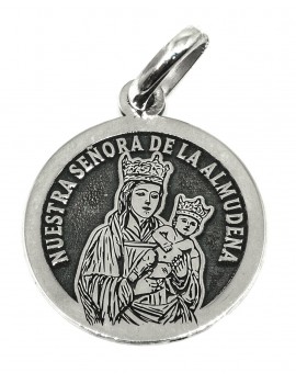 Nuestra Señora de la Almudena Madrid - medalla redonda grande