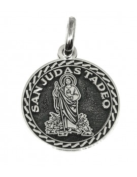San Judas Tadeo - medalla redonda grande