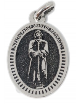 Cristo Medinaceli - medalla oval pequeña