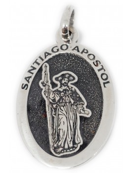 Santiago Apóstol - medalla oval grande
