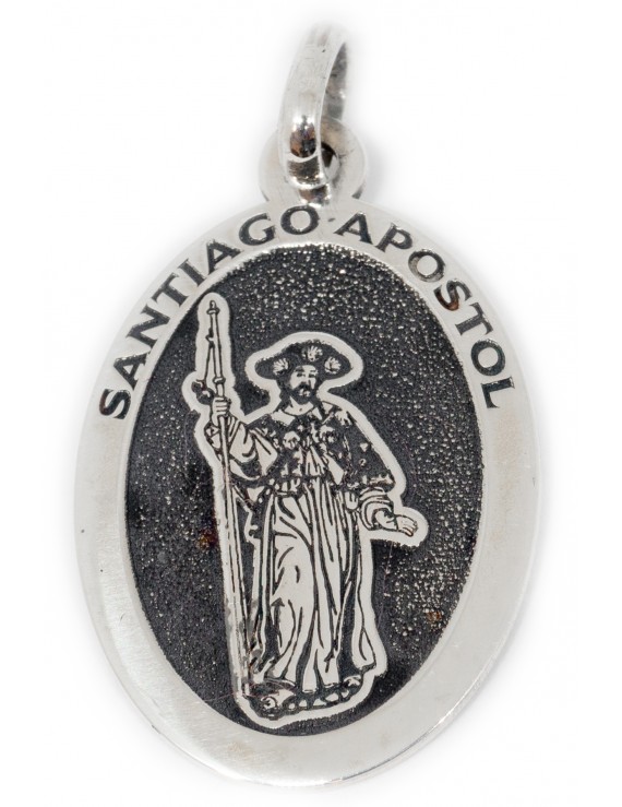 Santiago Apóstol - medalla oval grande