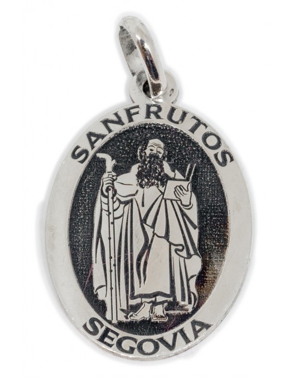 San Frutos Segovia - medalla oval pequeña