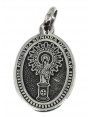 Nuestra Señora del Pilar - medalla oval grande