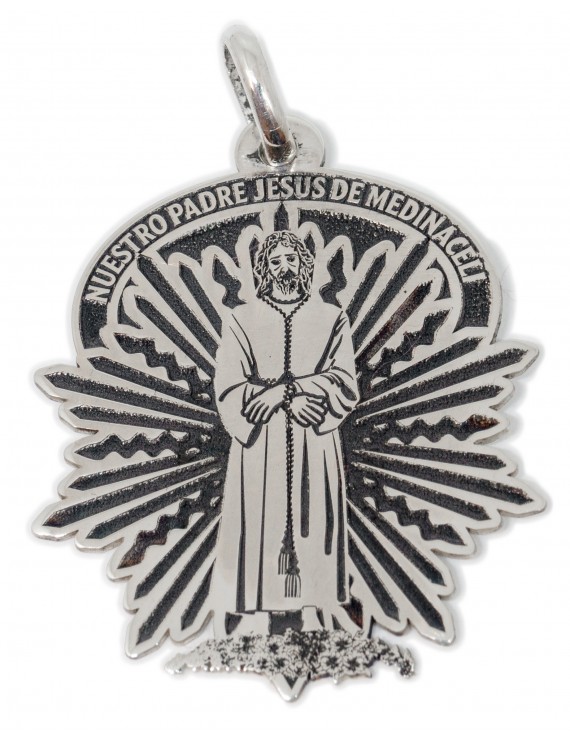 Cristo Medinaceli - medalla calada pequeña