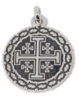 Cruz de Jerusalem - medalla calada pequeña