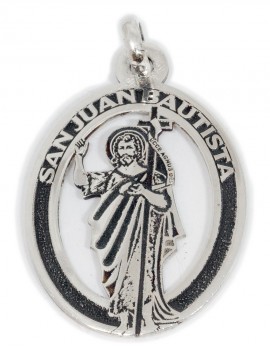 San Juan Bautista - medalla calada grande