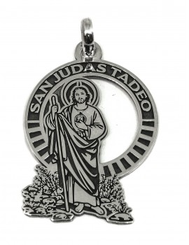 San Judas Tadeo - medalla calada grande