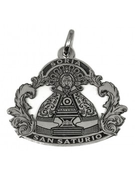 San Saturio - medalla calada grande